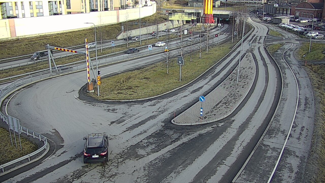 Kelikamerat Kuva Tie 12 Tampere, Rantatunnelin ramppi, länsi, Tampere, Pirkanmaa