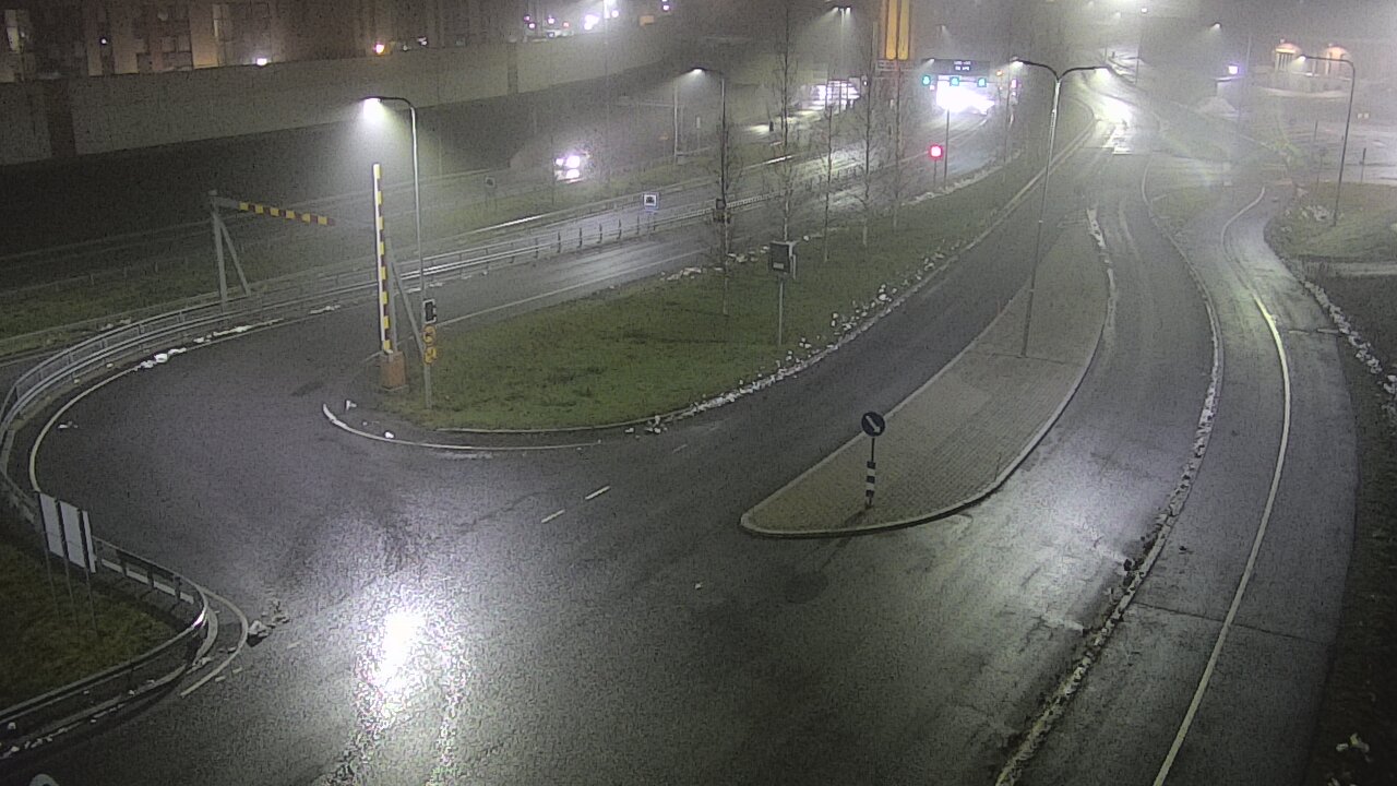 Weather Camera Image Väg 12 Tammerfors, Rantatunneli ramppi, väst, Tampere, Pirkanmaa