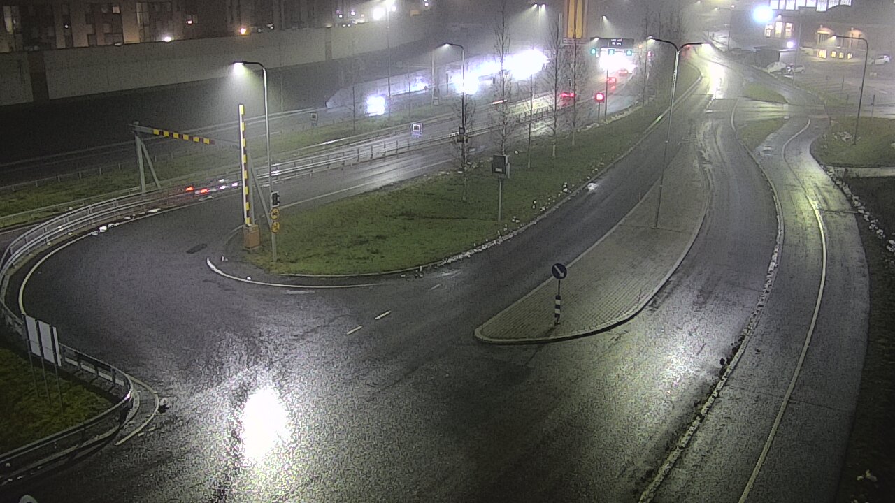 Weather Camera Image Väg 12 Tammerfors, Rantatunneli ramppi, väst, Tampere, Pirkanmaa