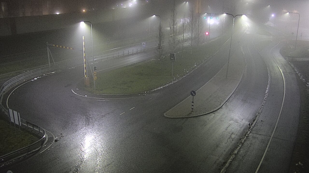 Weather Camera Image Väg 12 Tammerfors, Rantatunneli ramppi, väst, Tampere, Pirkanmaa