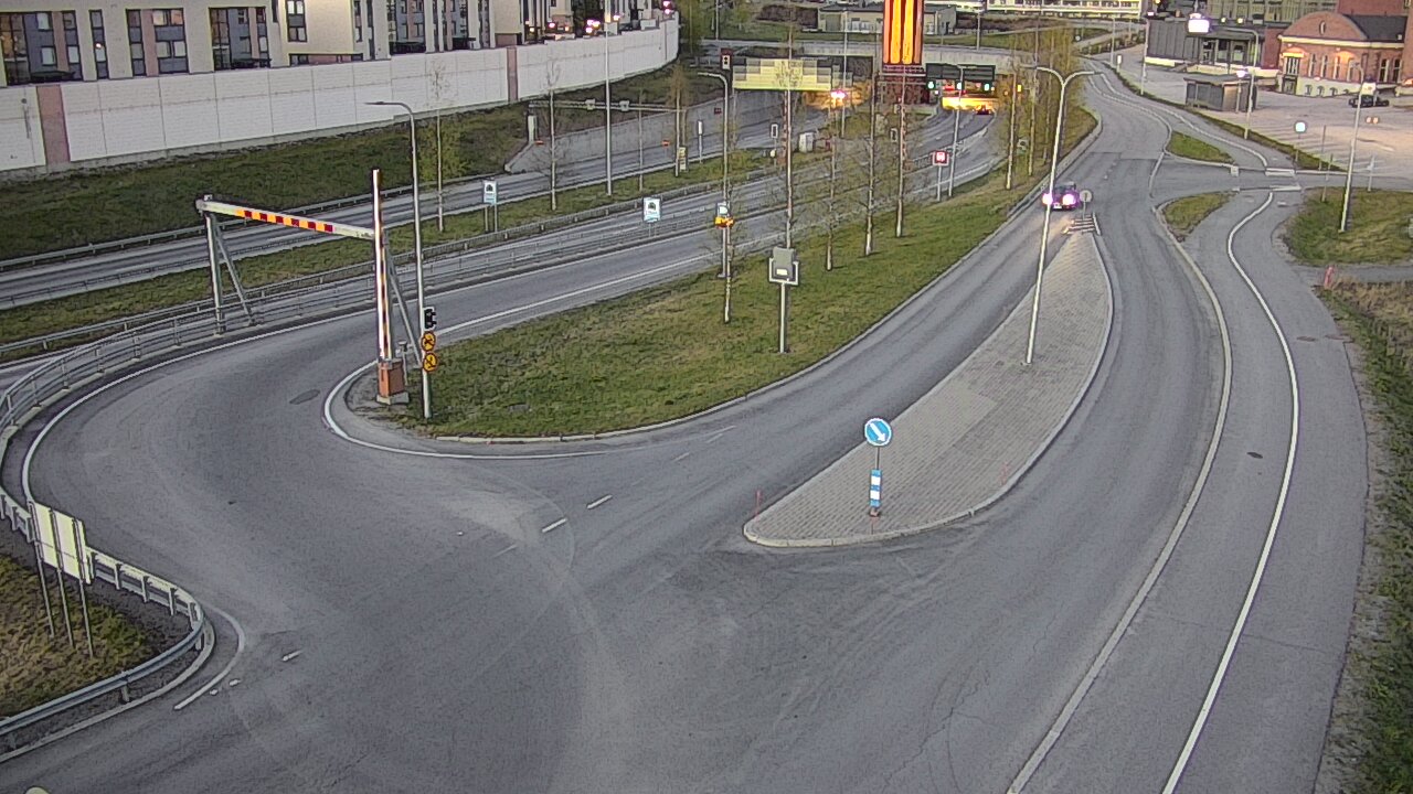Weather Camera Image Väg 12 Tammerfors, Rantatunneli ramppi, väst, Tampere, Pirkanmaa