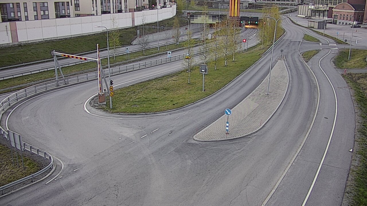 Weather Camera Image Väg 12 Tammerfors, Rantatunneli ramppi, väst, Tampere, Pirkanmaa