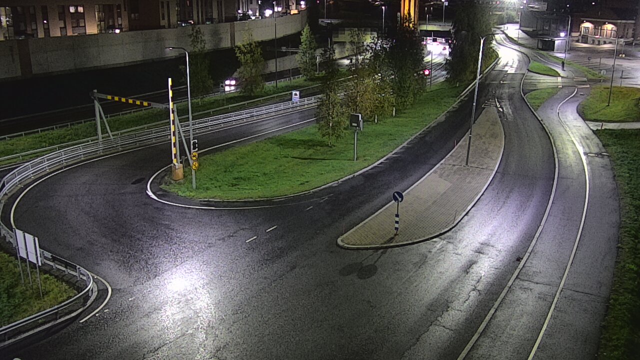 Weather Camera Image Väg 12 Tammerfors, Rantatunneli ramppi, väst, Tampere, Pirkanmaa