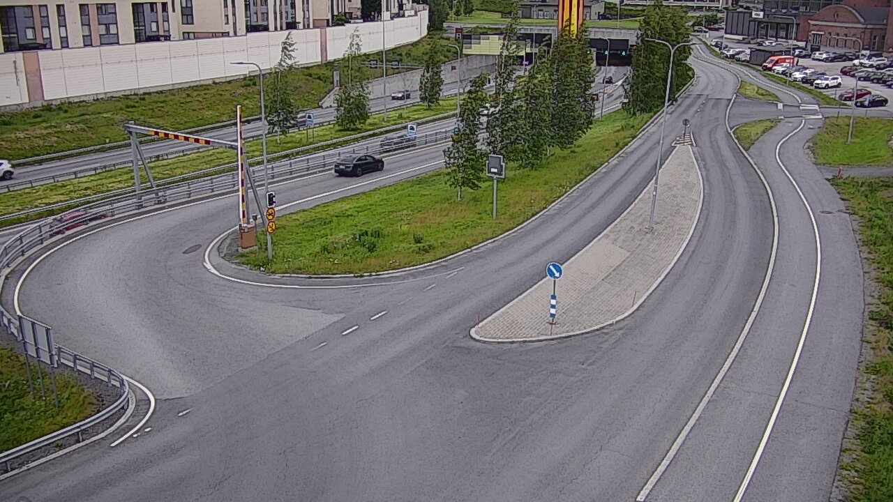 Kelikamerat Kuva Tie 12 Tampere, Rantatunnelin ramppi, länsi, Tampere, Pirkanmaa