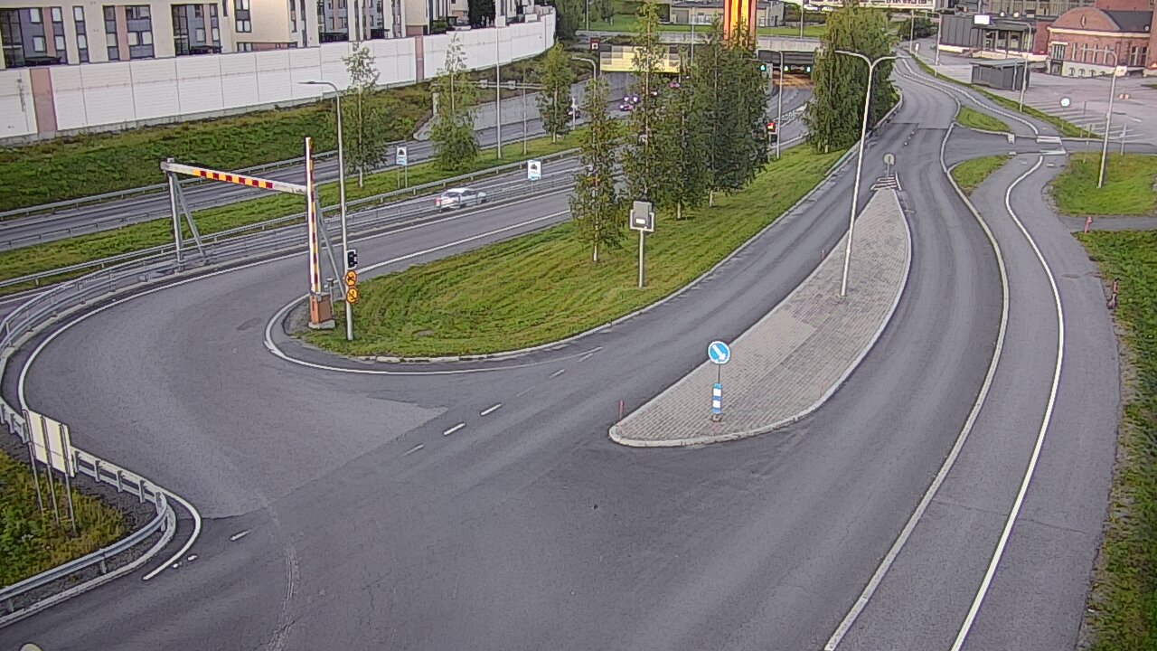 Kelikamerat Kuva Tie 12 Tampere, Rantatunnelin ramppi, länsi, Tampere, Pirkanmaa