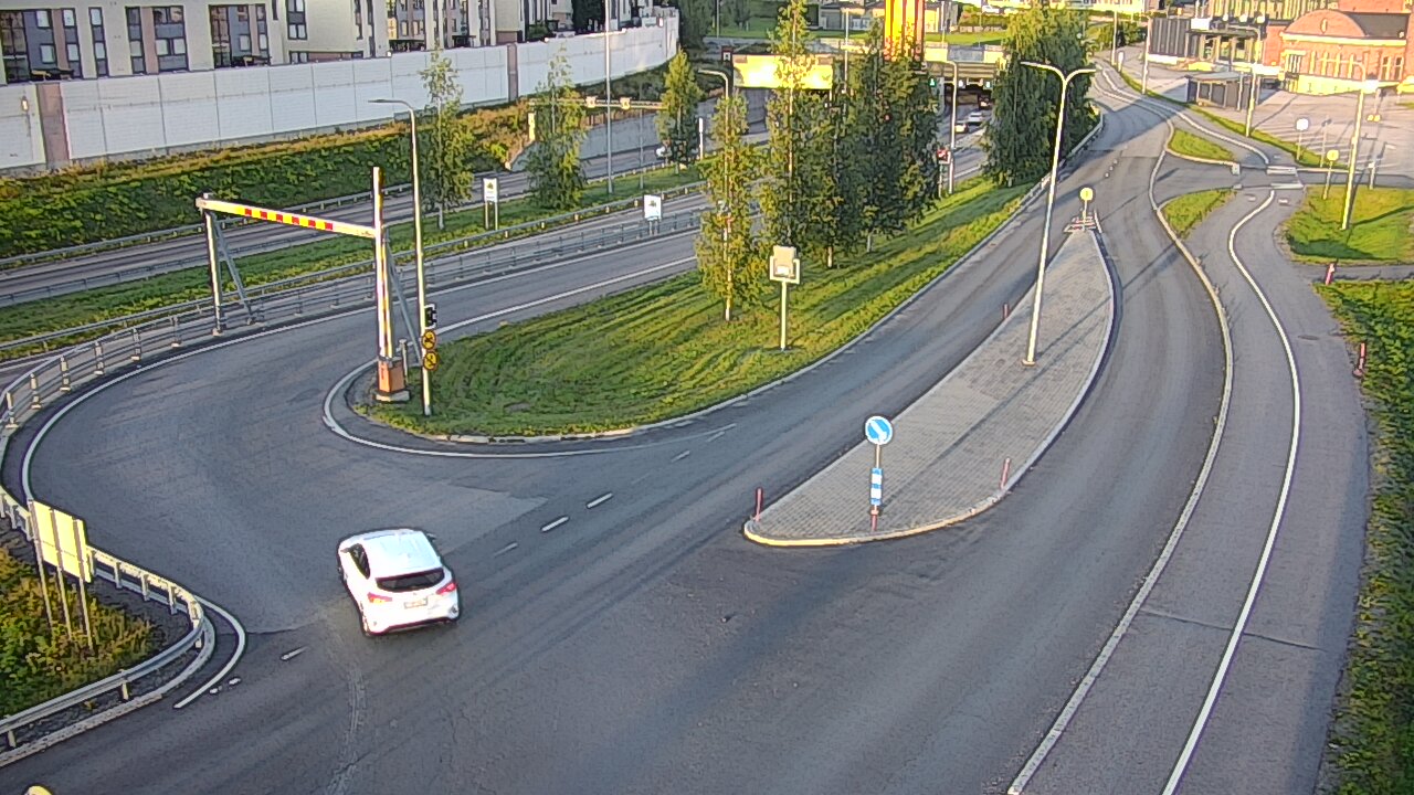 Kelikamerat Kuva Tie 12 Tampere, Rantatunnelin ramppi, länsi, Tampere, Pirkanmaa
