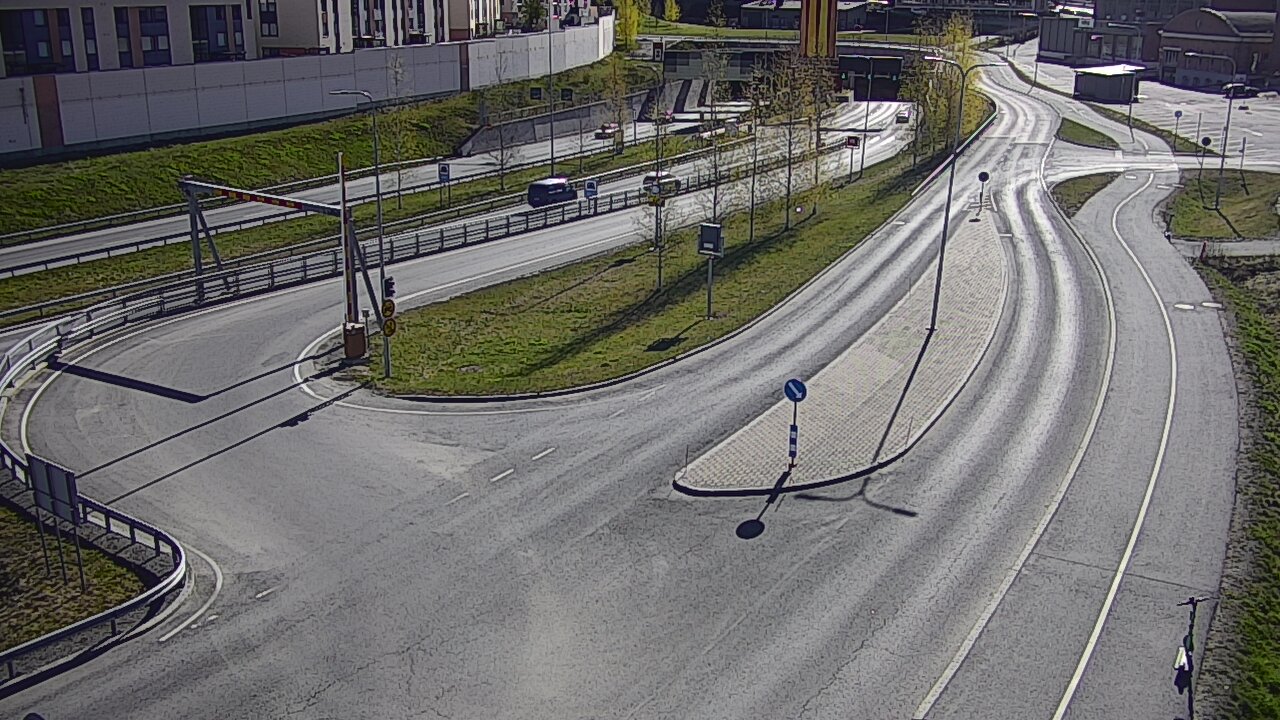Weather Camera Image Road 12 Tampere, Rantatunnelin ramppi, west, Tampere, Pirkanmaa