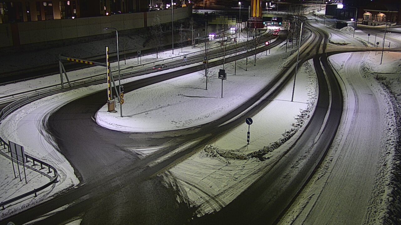 Weather Camera Image Väg 12 Tammerfors, Rantatunneli ramppi, väst, Tampere, Pirkanmaa