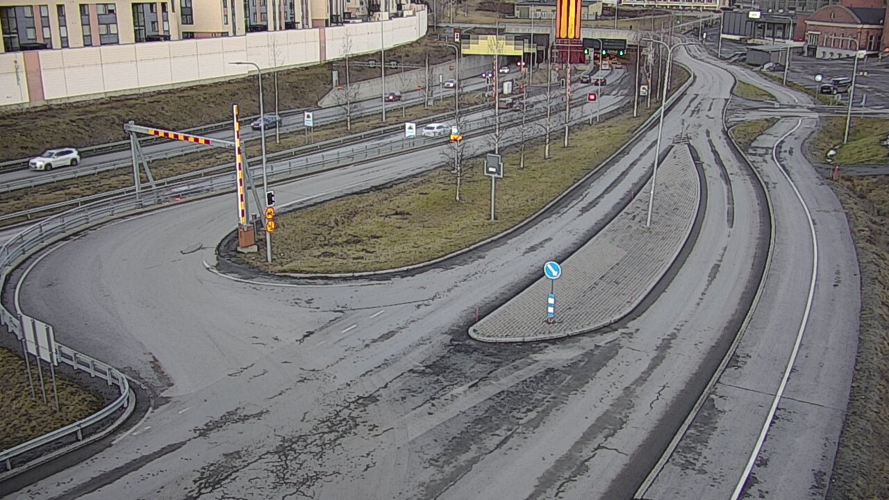 Kelikamerat Kuva Tie 12 Tampere, Rantatunnelin ramppi, länsi, Tampere, Pirkanmaa