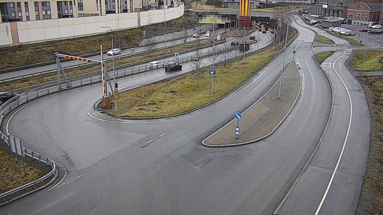 Kelikamerat Kuva Tie 12 Tampere, Rantatunnelin ramppi, länsi, Tampere, Pirkanmaa