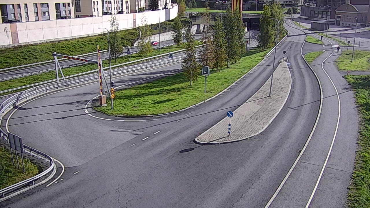 Kelikamerat Kuva Tie 12 Tampere, Rantatunnelin ramppi, länsi, Tampere, Pirkanmaa