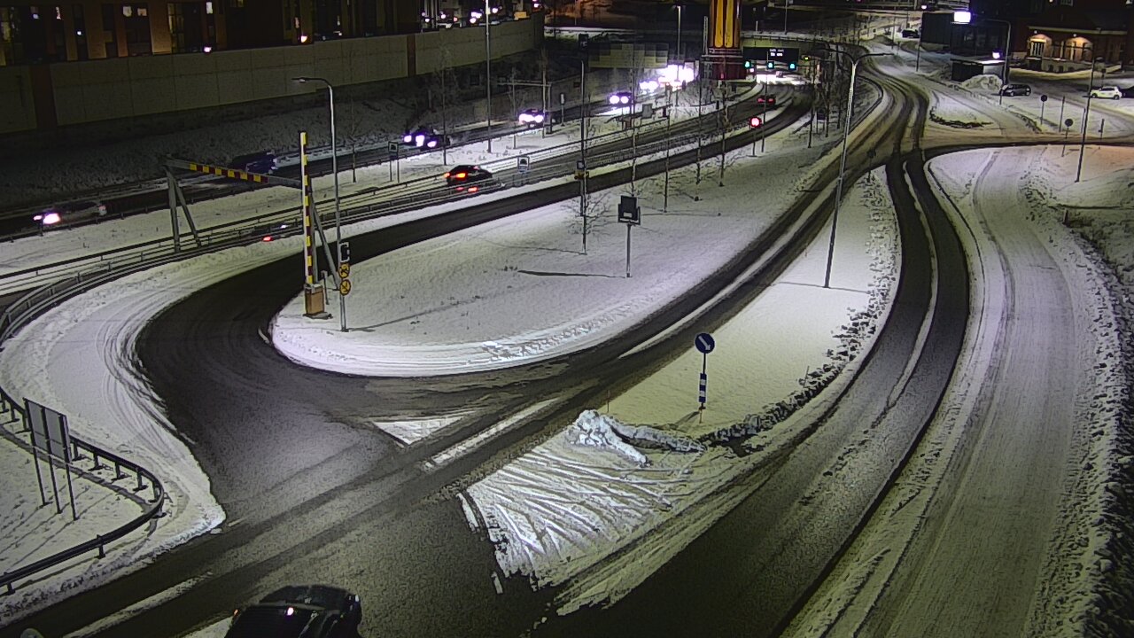 Kelikamerat Kuva Tie 12 Tampere, Rantatunnelin ramppi, länsi, Tampere, Pirkanmaa