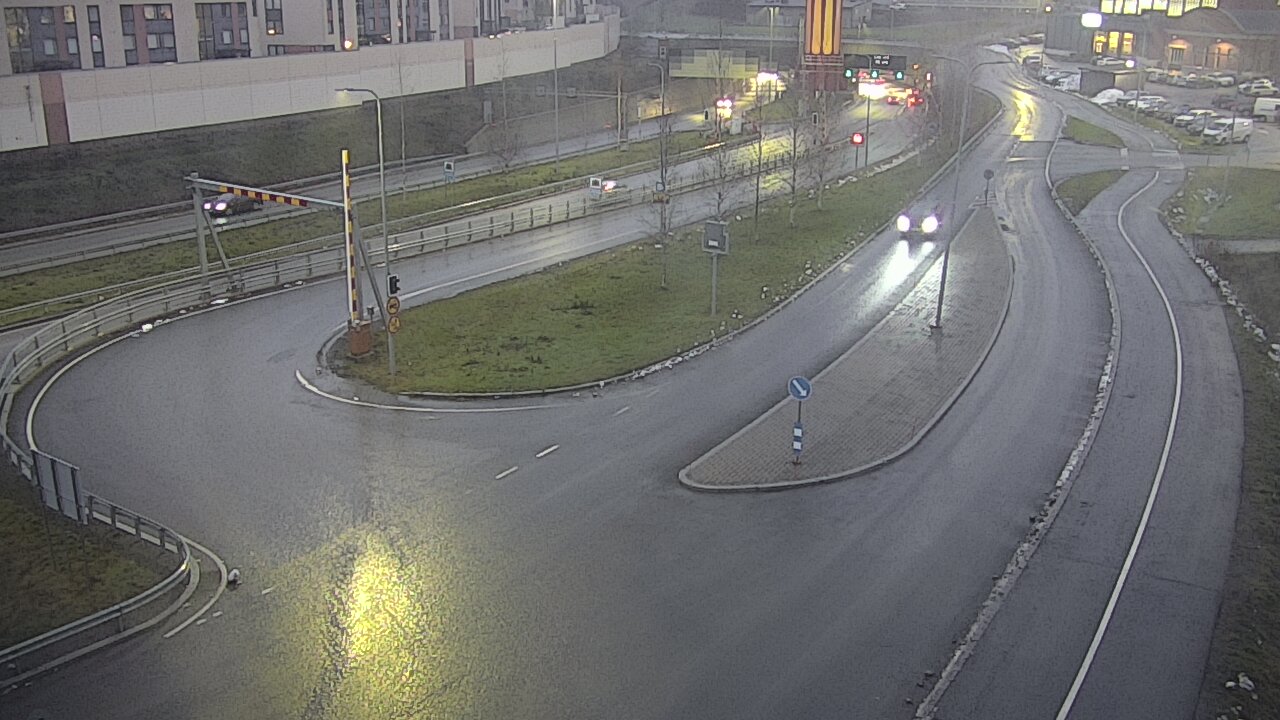Weather Camera Image Väg 12 Tammerfors, Rantatunneli ramppi, väst, Tampere, Pirkanmaa