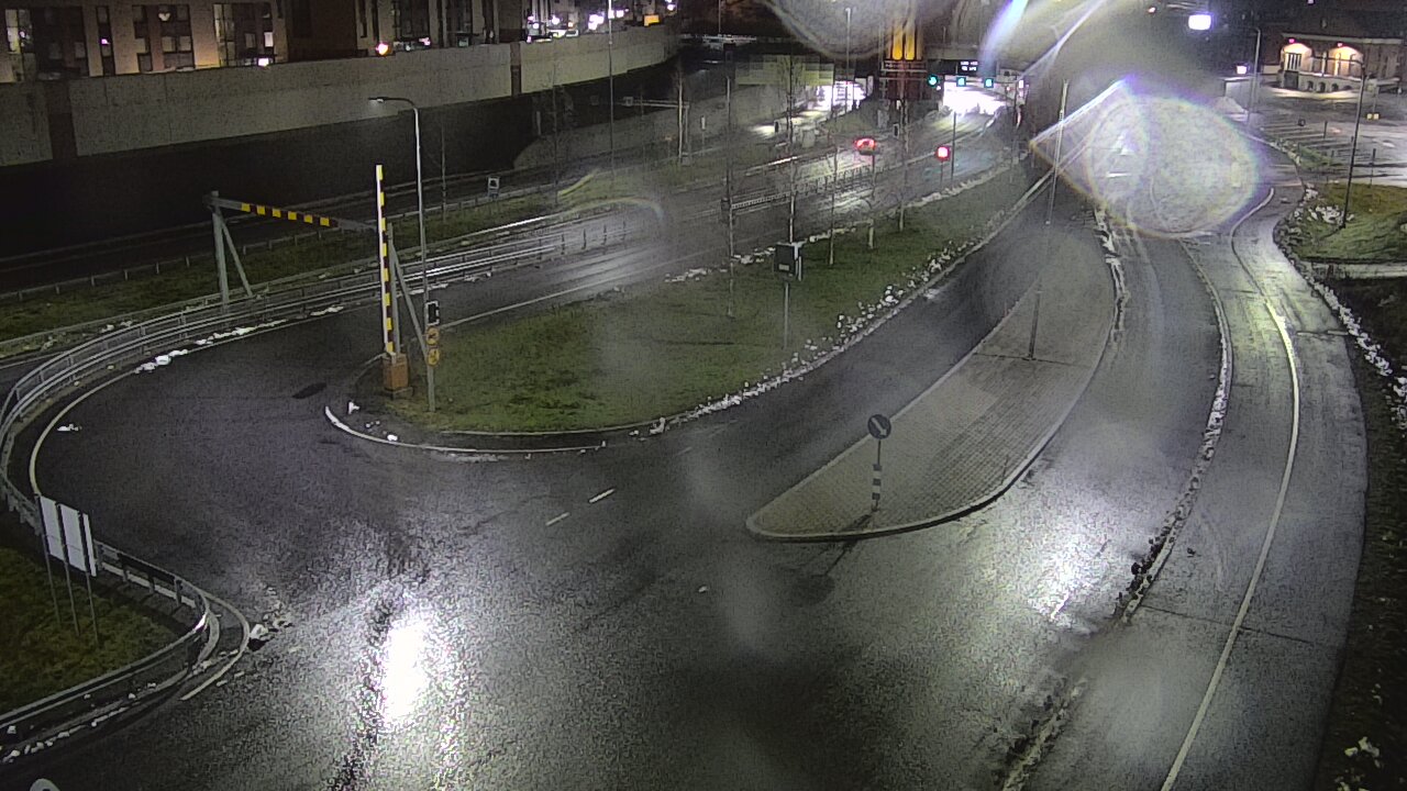 Weather Camera Image Väg 12 Tammerfors, Rantatunneli ramppi, väst, Tampere, Pirkanmaa