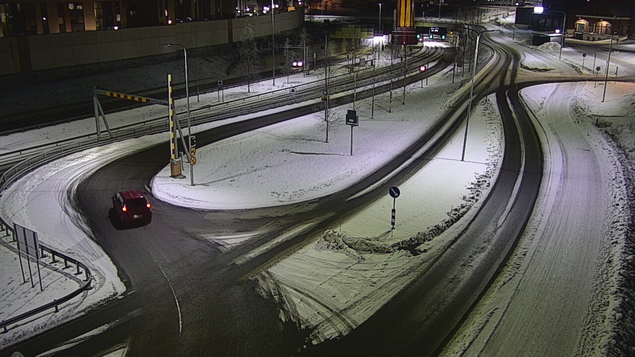 Weather Camera Image Väg 12 Tammerfors, Rantatunneli ramppi, väst, Tampere, Pirkanmaa