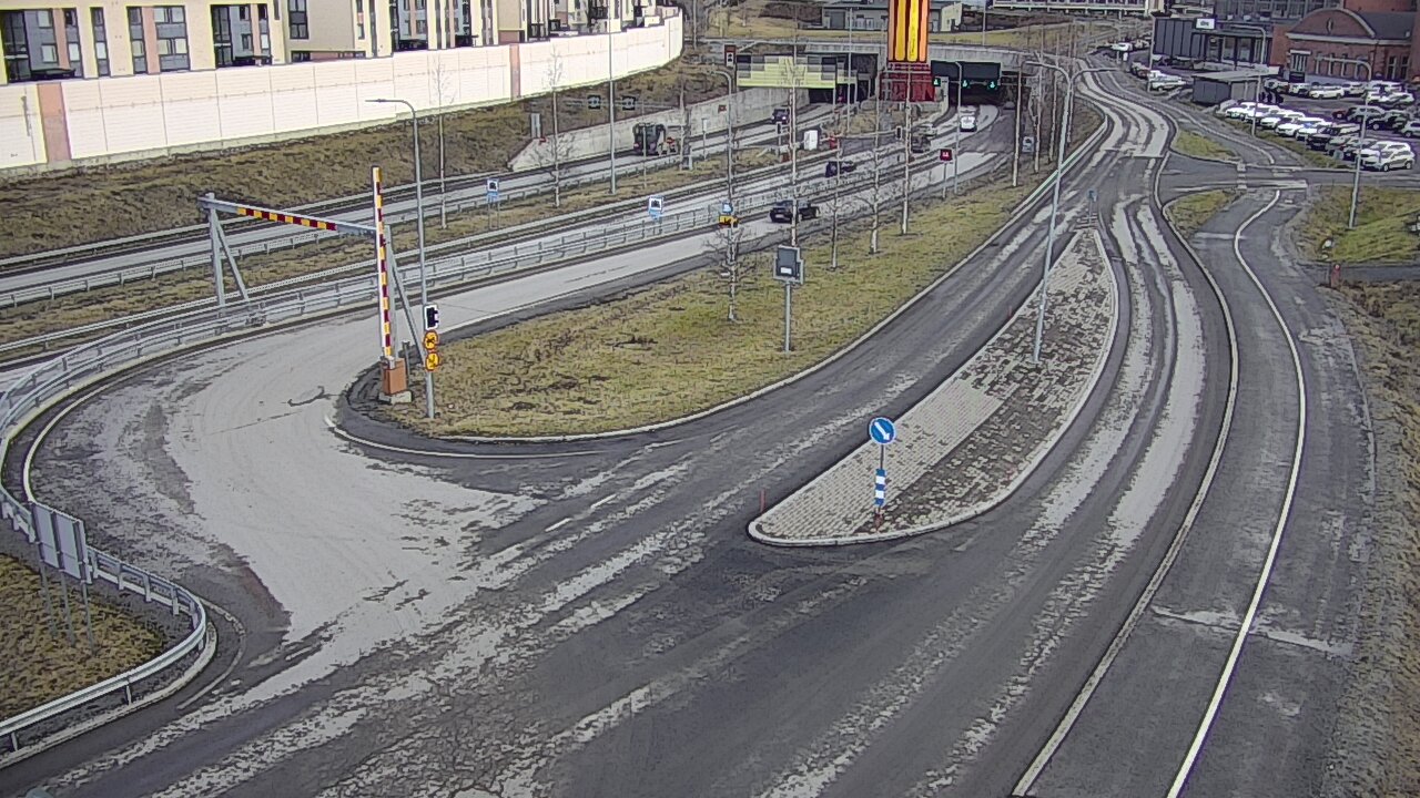 Kelikamerat Kuva Tie 12 Tampere, Rantatunnelin ramppi, länsi, Tampere, Pirkanmaa