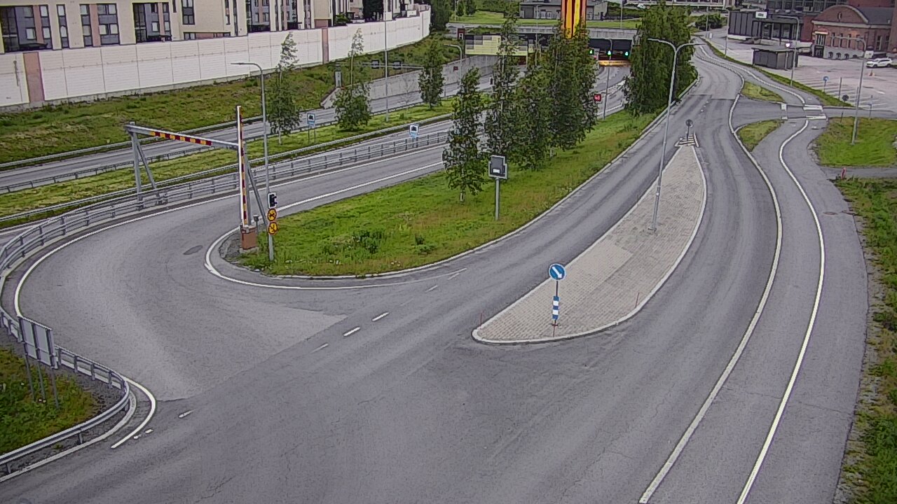 Kelikamerat Kuva Tie 12 Tampere, Rantatunnelin ramppi, länsi, Tampere, Pirkanmaa
