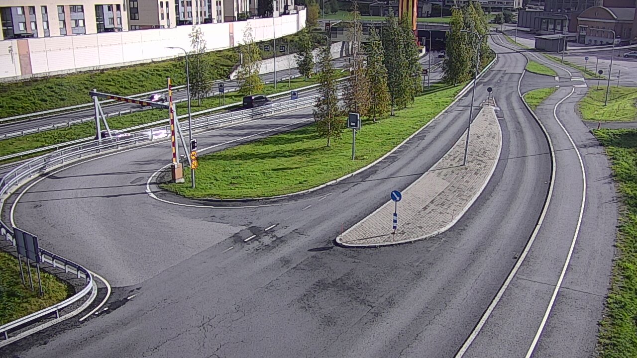 Weather Camera Image Väg 12 Tammerfors, Rantatunneli ramppi, väst, Tampere, Pirkanmaa