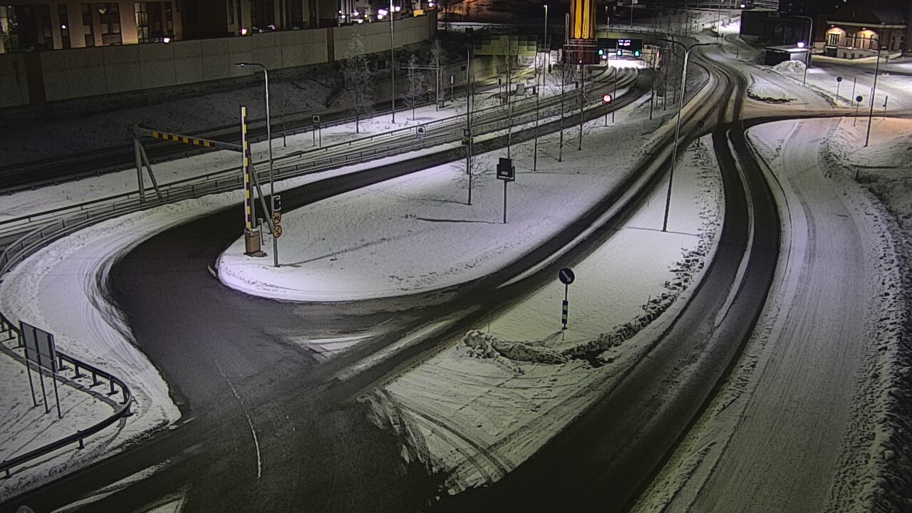 Weather Camera Image Road 12 Tampere, Rantatunnelin ramppi, west, Tampere, Pirkanmaa