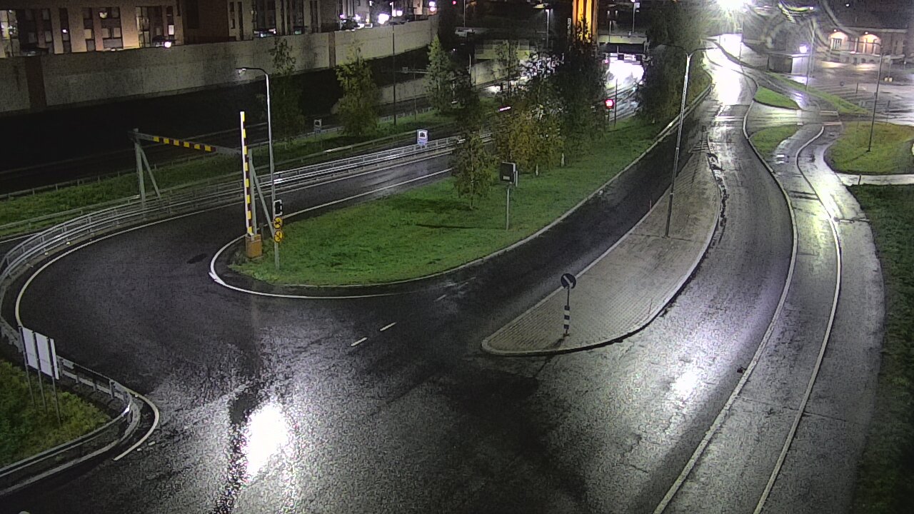 Weather Camera Image Väg 12 Tammerfors, Rantatunneli ramppi, väst, Tampere, Pirkanmaa