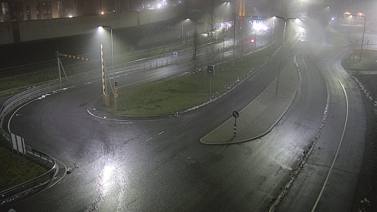 Weather Camera Image Väg 12 Tammerfors, Rantatunneli ramppi, väst, Tampere, Pirkanmaa