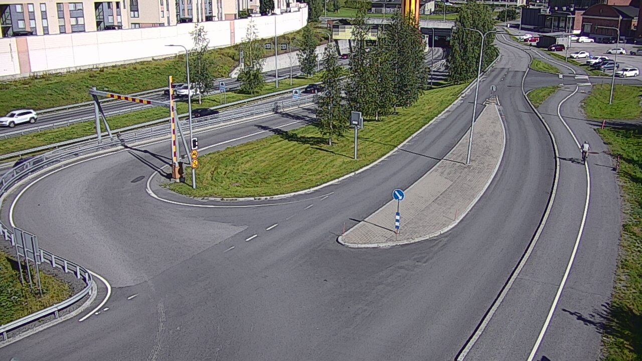 Kelikamerat Kuva Tie 12 Tampere, Rantatunnelin ramppi, länsi, Tampere, Pirkanmaa