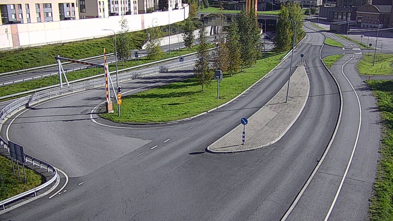 Kelikamerat Kuva Tie 12 Tampere, Rantatunnelin ramppi, länsi, Tampere, Pirkanmaa