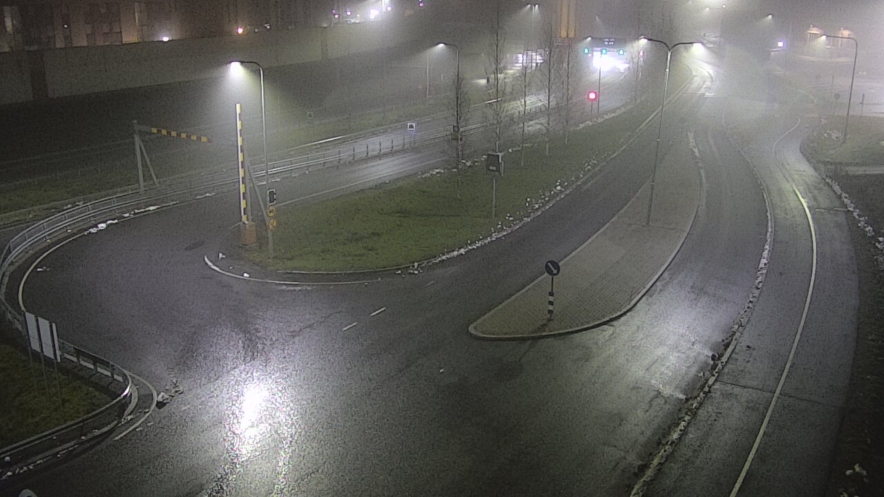 Weather Camera Image Väg 12 Tammerfors, Rantatunneli ramppi, väst, Tampere, Pirkanmaa