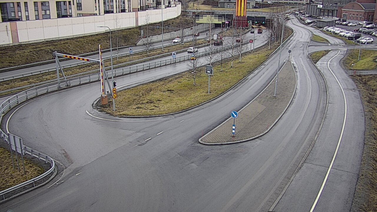 Kelikamerat Kuva Tie 12 Tampere, Rantatunnelin ramppi, länsi, Tampere, Pirkanmaa