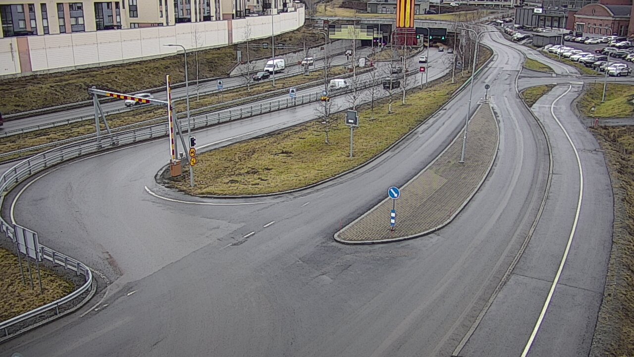 Kelikamerat Kuva Tie 12 Tampere, Rantatunnelin ramppi, länsi, Tampere, Pirkanmaa