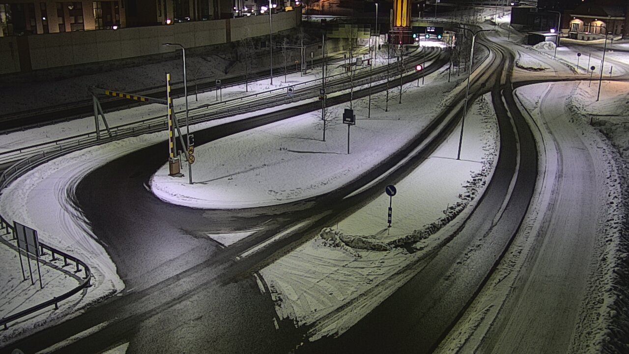 Kelikamerat Kuva Tie 12 Tampere, Rantatunnelin ramppi, länsi, Tampere, Pirkanmaa