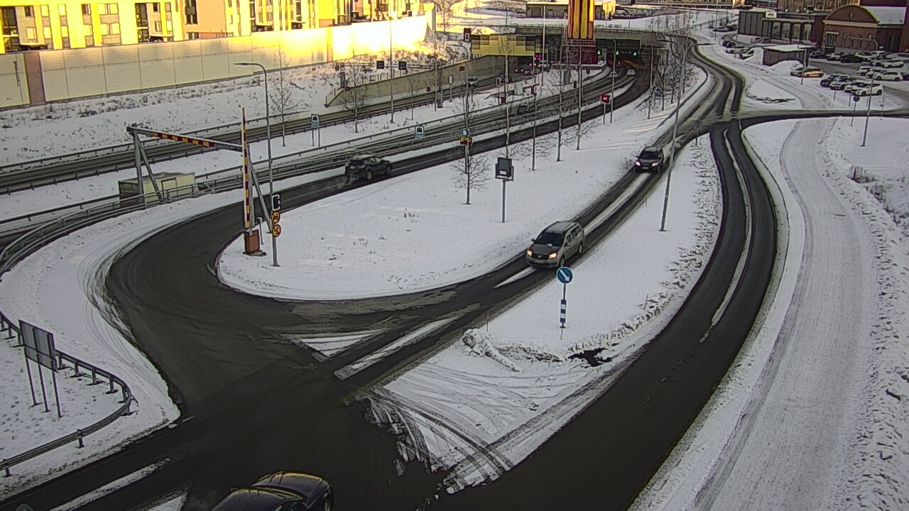 Kelikamerat Kuva Tie 12 Tampere, Rantatunnelin ramppi, länsi, Tampere, Pirkanmaa