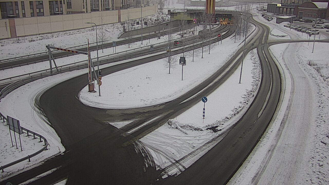 Weather Camera Image Väg 12 Tammerfors, Rantatunneli ramppi, väst, Tampere, Pirkanmaa