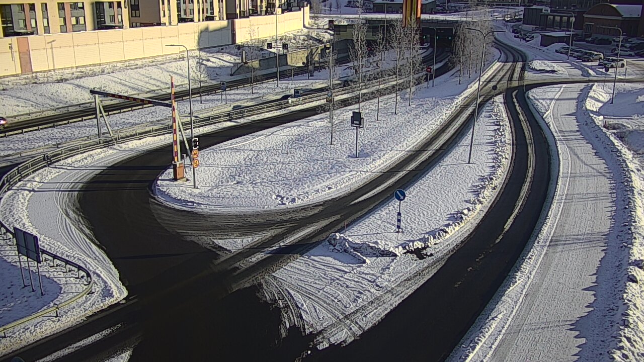 Kelikamerat Kuva Tie 12 Tampere, Rantatunnelin ramppi, länsi, Tampere, Pirkanmaa