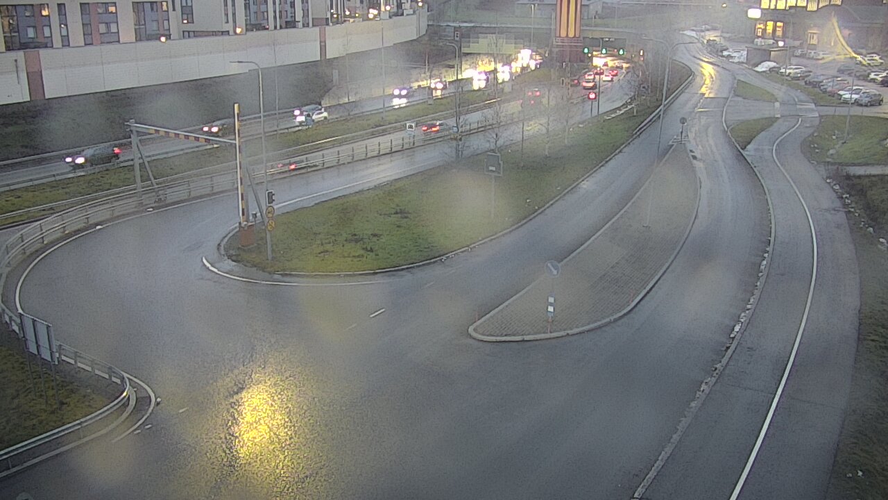 Weather Camera Image Väg 12 Tammerfors, Rantatunneli ramppi, väst, Tampere, Pirkanmaa