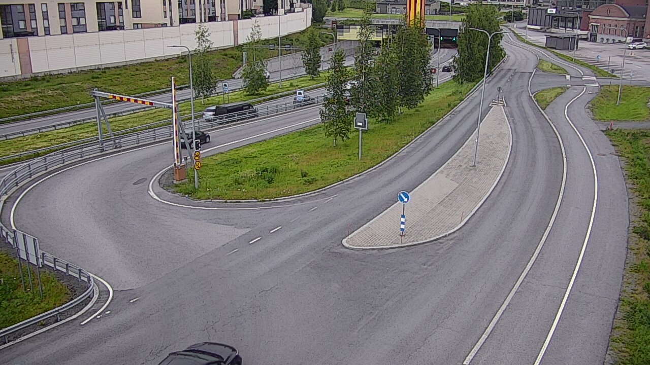 Kelikamerat Kuva Tie 12 Tampere, Rantatunnelin ramppi, länsi, Tampere, Pirkanmaa