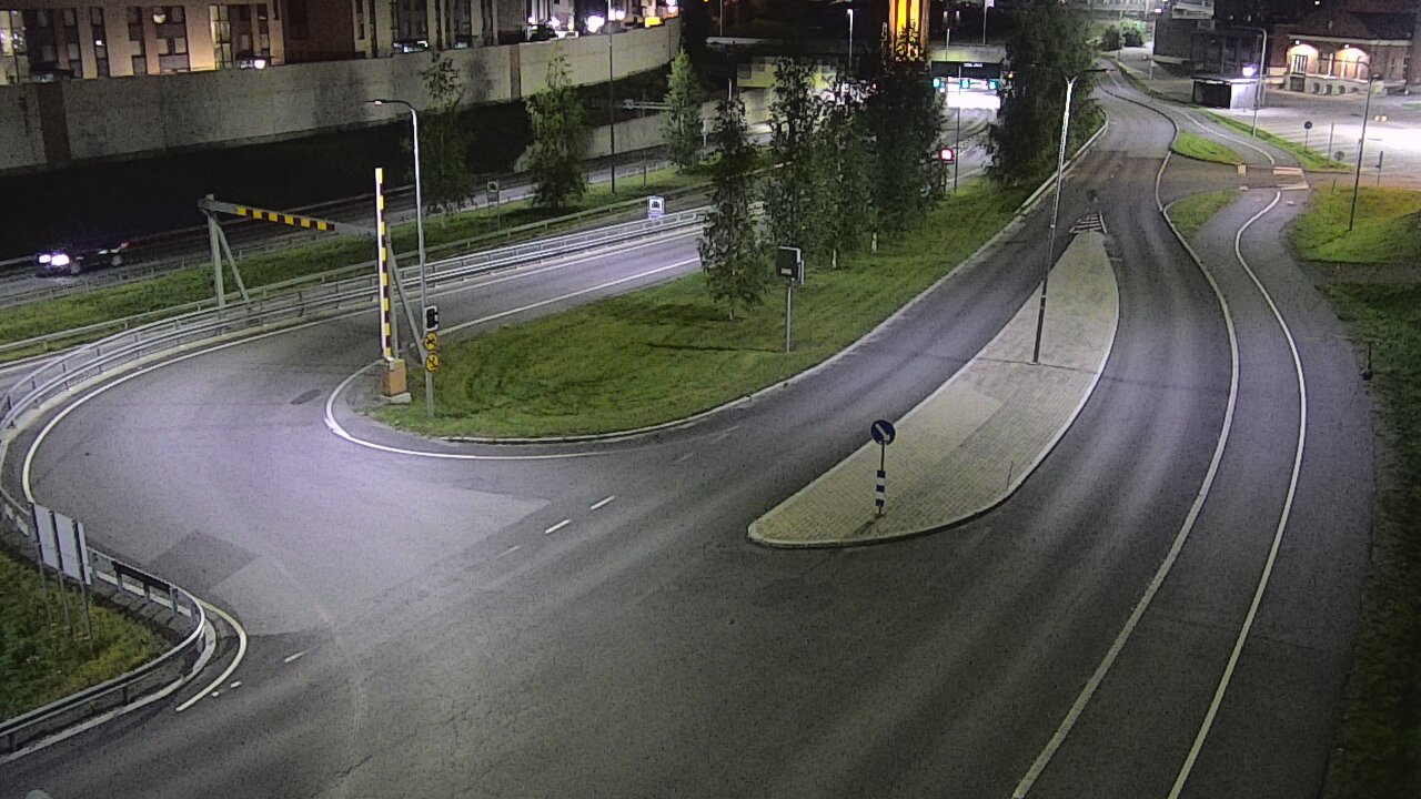Kelikamerat Kuva Tie 12 Tampere, Rantatunnelin ramppi, länsi, Tampere, Pirkanmaa