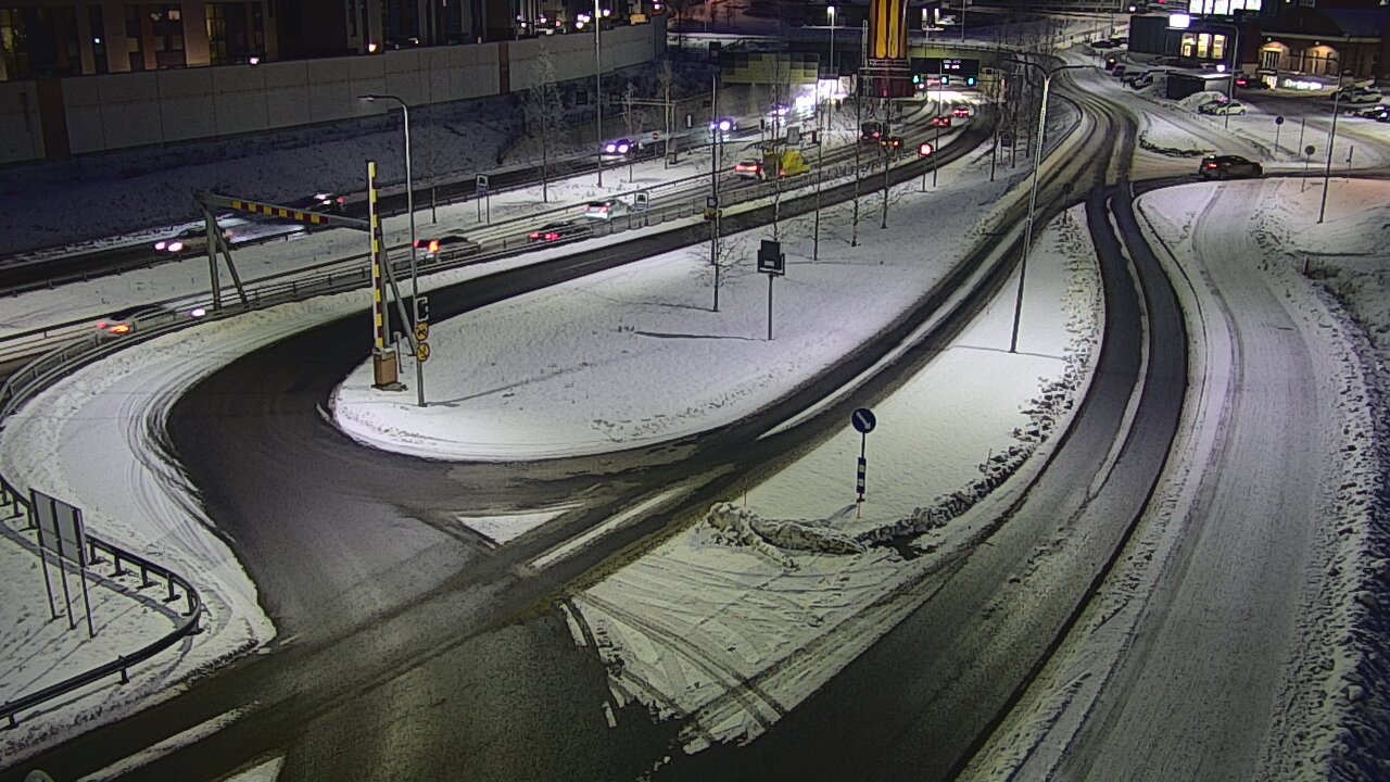 Kelikamerat Kuva Tie 12 Tampere, Rantatunnelin ramppi, länsi, Tampere, Pirkanmaa