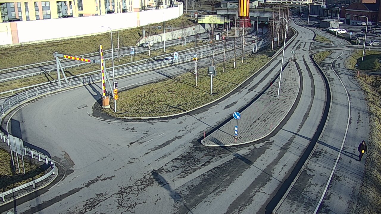 Kelikamerat Kuva Tie 12 Tampere, Rantatunnelin ramppi, länsi, Tampere, Pirkanmaa