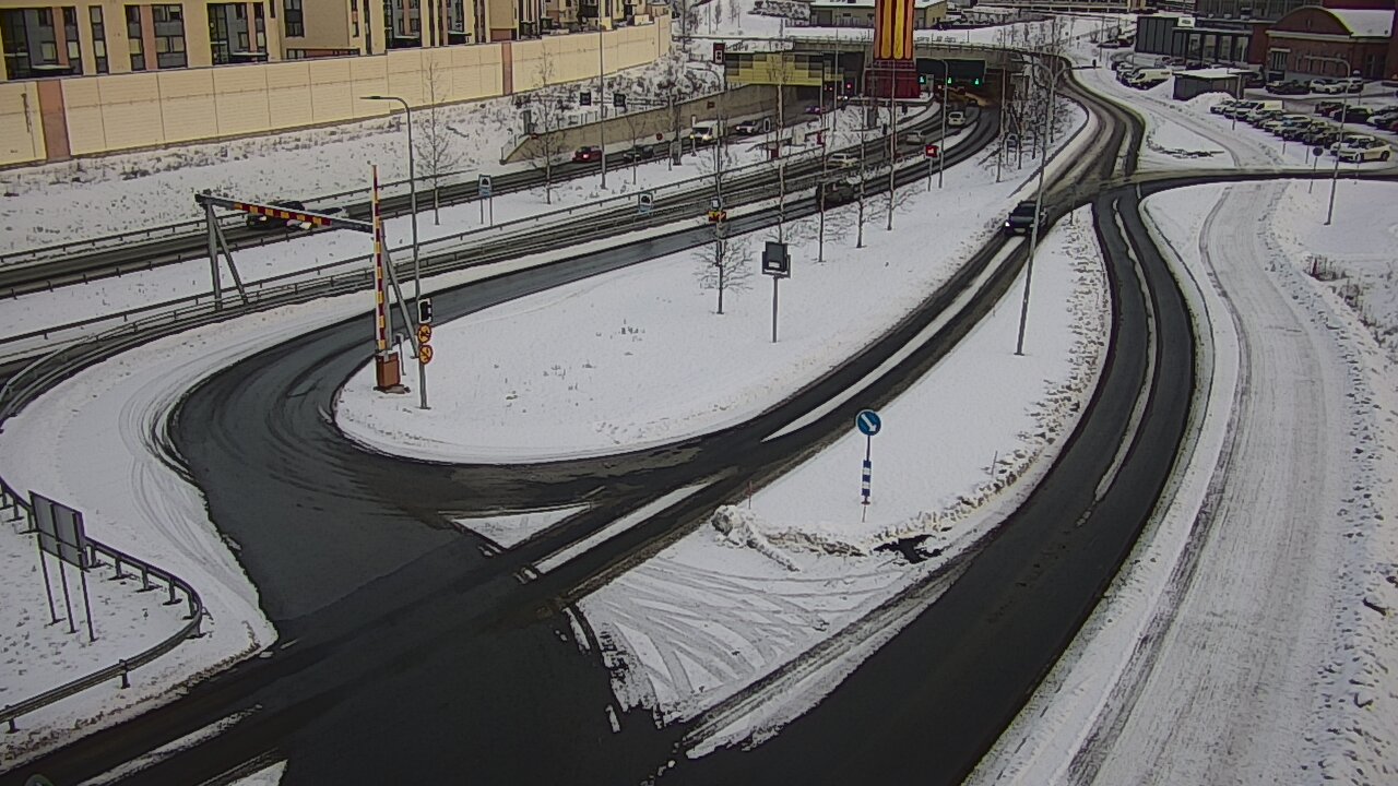 Kelikamerat Kuva Tie 12 Tampere, Rantatunnelin ramppi, länsi, Tampere, Pirkanmaa