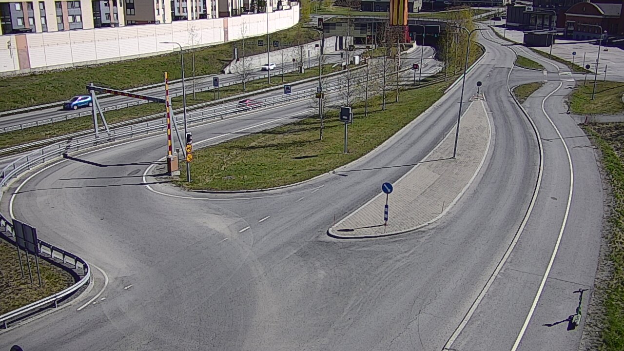 Weather Camera Image Road 12 Tampere, Rantatunnelin ramppi, west, Tampere, Pirkanmaa