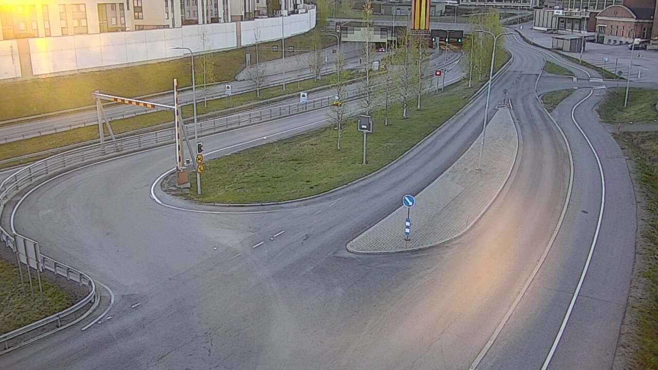 Weather Camera Image Väg 12 Tammerfors, Rantatunneli ramppi, väst, Tampere, Pirkanmaa