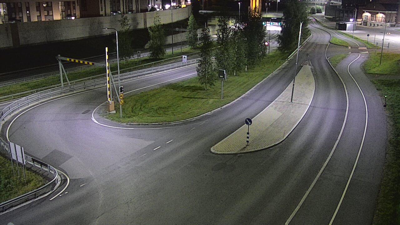 Kelikamerat Kuva Tie 12 Tampere, Rantatunnelin ramppi, länsi, Tampere, Pirkanmaa