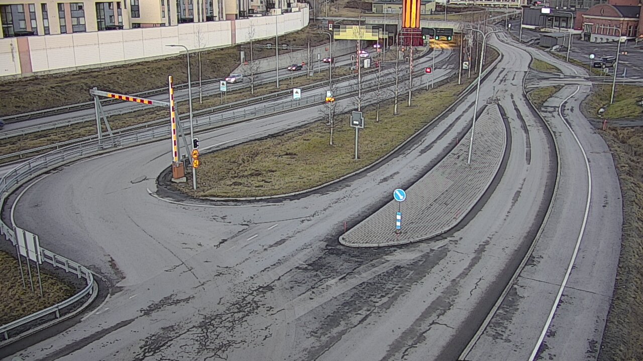 Kelikamerat Kuva Tie 12 Tampere, Rantatunnelin ramppi, länsi, Tampere, Pirkanmaa