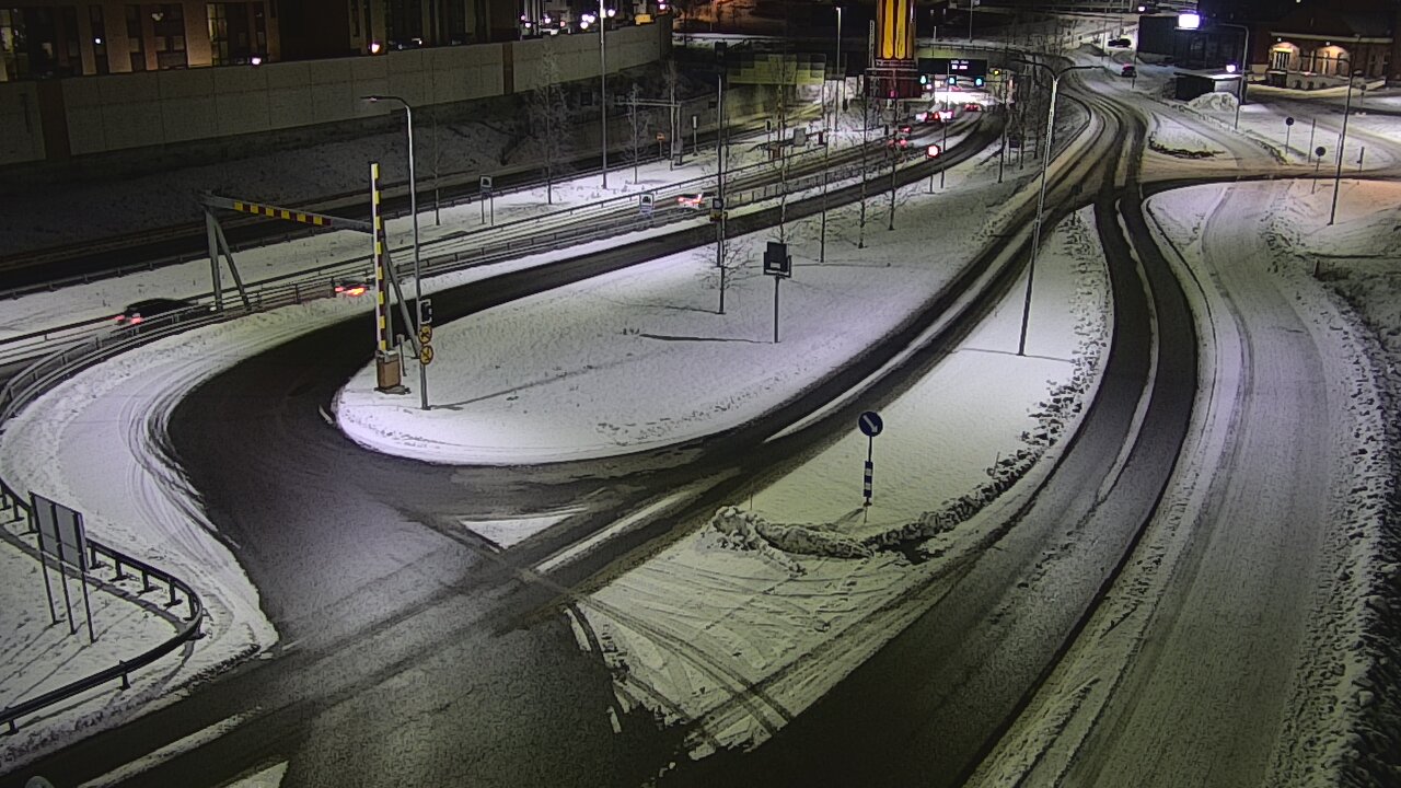 Kelikamerat Kuva Tie 12 Tampere, Rantatunnelin ramppi, länsi, Tampere, Pirkanmaa