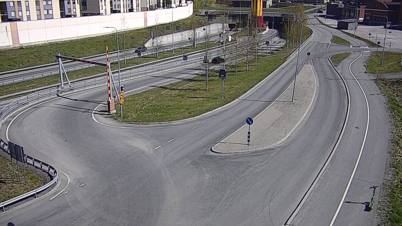 Weather Camera Image Road 12 Tampere, Rantatunnelin ramppi, west, Tampere, Pirkanmaa