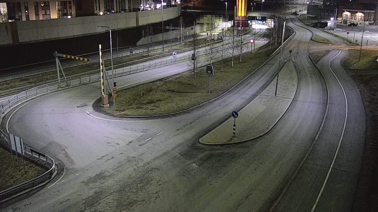 Kelikamerat Kuva Tie 12 Tampere, Rantatunnelin ramppi, länsi, Tampere, Pirkanmaa