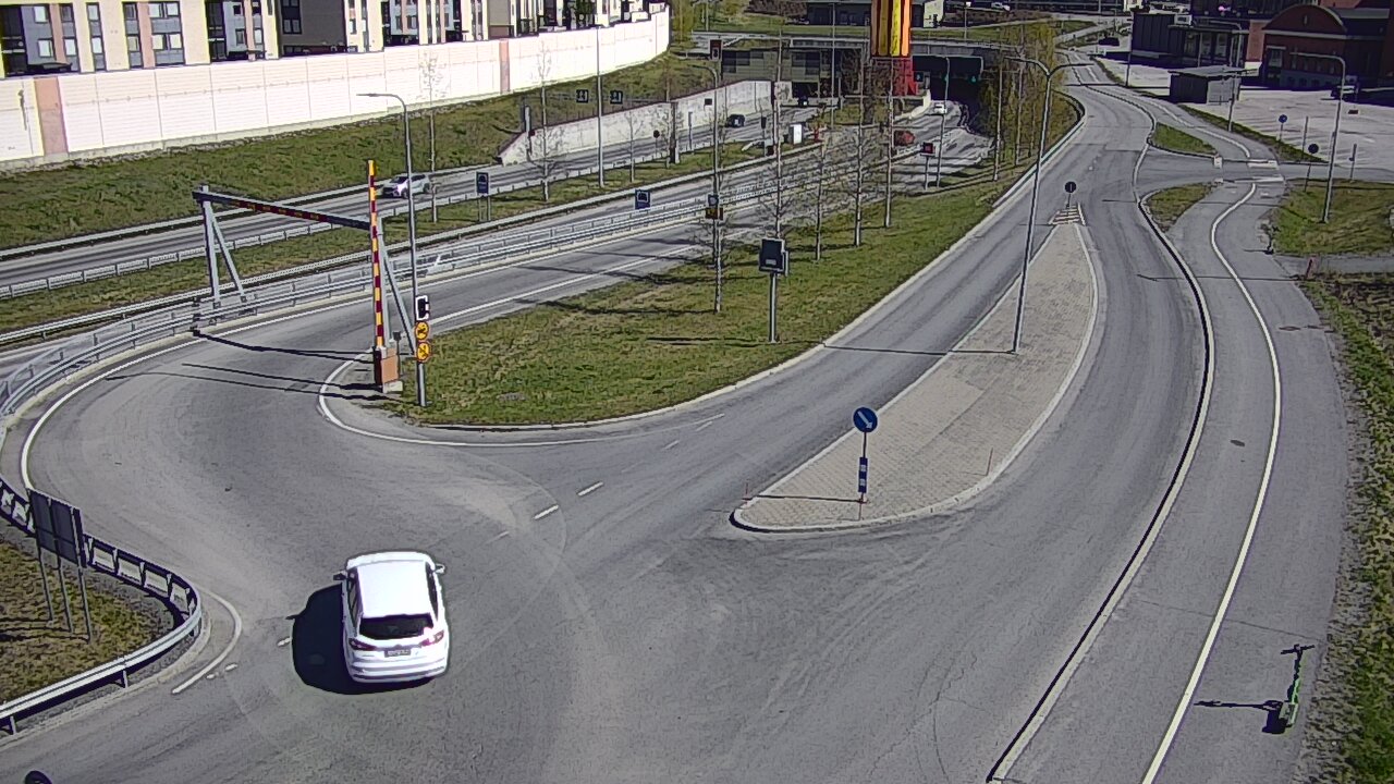 Weather Camera Image Road 12 Tampere, Rantatunnelin ramppi, west, Tampere, Pirkanmaa