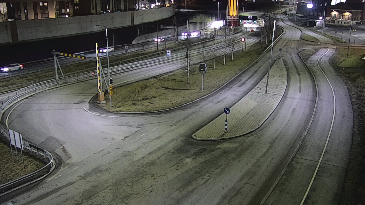 Weather Camera Image Road 12 Tampere, Rantatunnelin ramppi, west, Tampere, Pirkanmaa