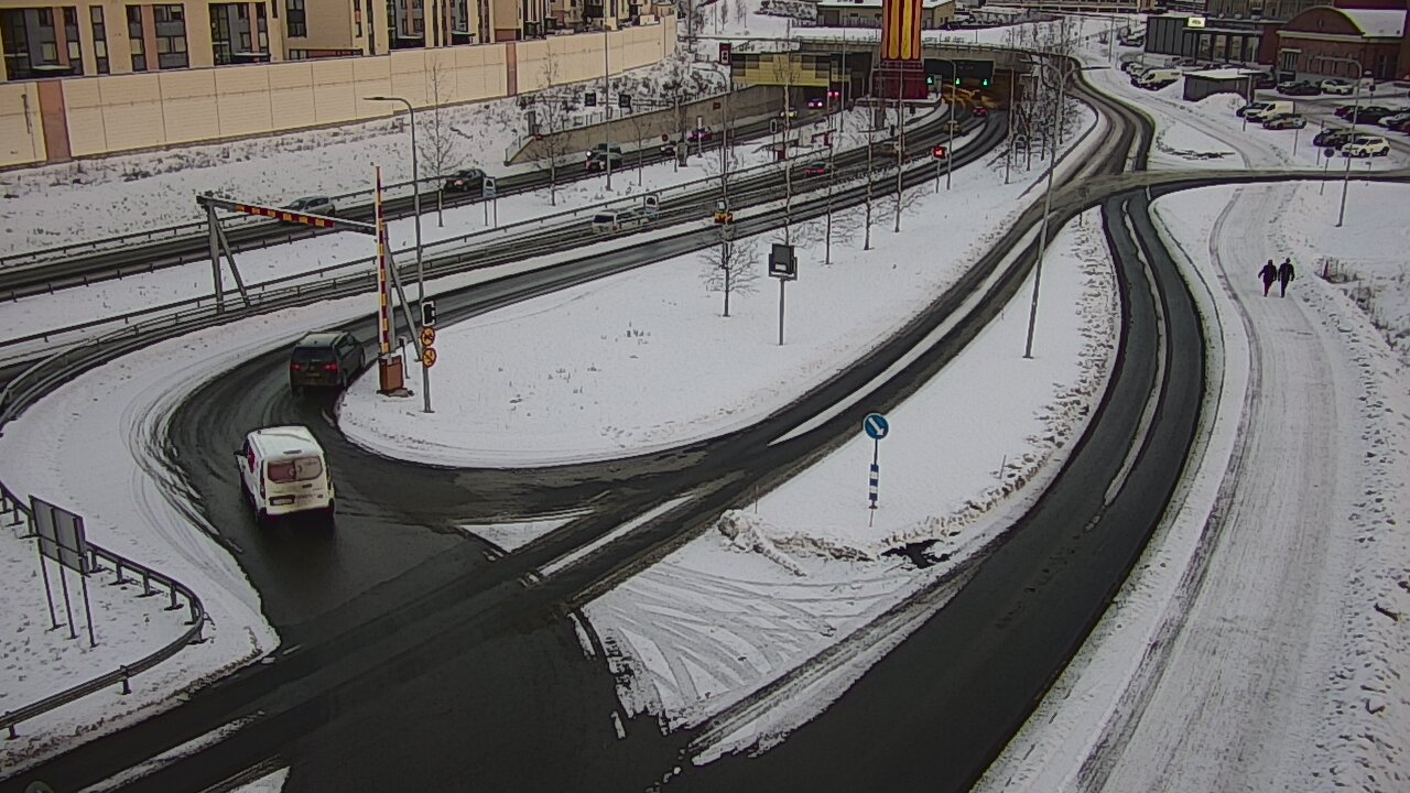 Kelikamerat Kuva Tie 12 Tampere, Rantatunnelin ramppi, länsi, Tampere, Pirkanmaa